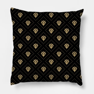 Royal Zeonic Seamless Pattern Pillow