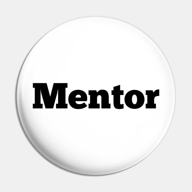 Mentor Pin by Menu.D