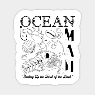 "Ocean Man" Ween Design Magnet