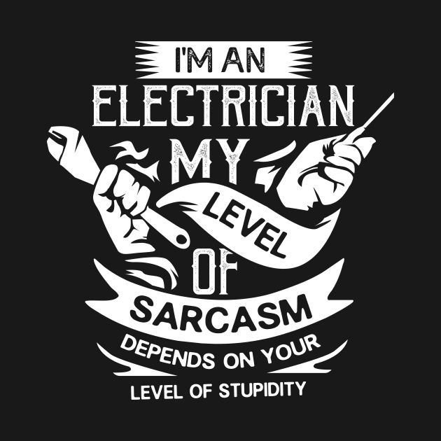 Funny Sarcastic Journeyman Electrician Wireman Linesman Gift by Dolde08