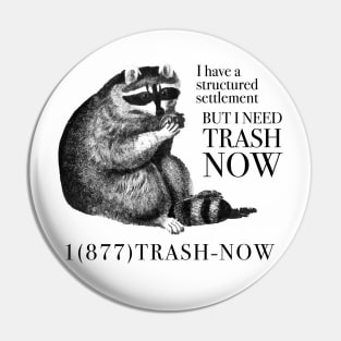 I have a structured settlement but I need trash now Pin