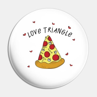 Love Triangle Pin