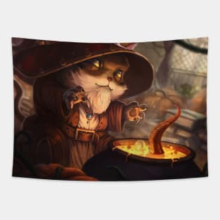 witcher cat Tapestry