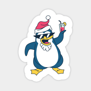 Christmas Penguin Magnet