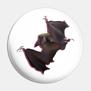 Hang in there bat Pin