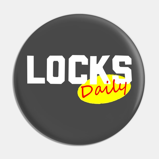 Locks Daily Logo Pin by locksdaily