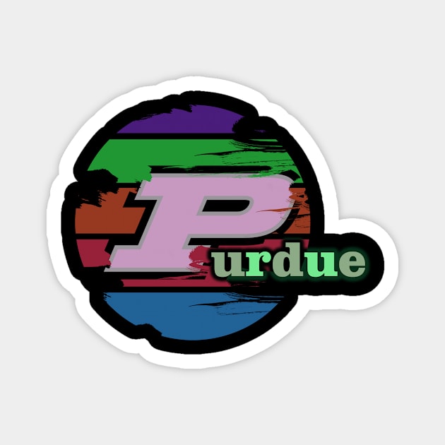 PURDUE PURDUE Magnet by Mono oh Mono