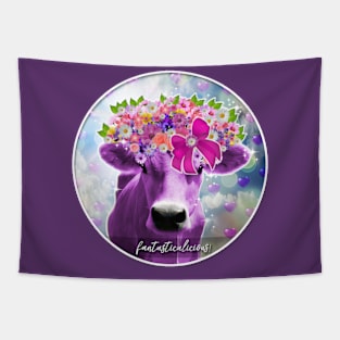 PURPLE COW FANTASTICALICIOUSNESS!😉💜 Tapestry