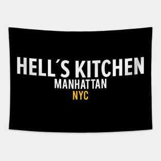 New York Manhattan Hell´s Kitchen - Hell´s Kitchen Logo - Hell´s Kitchen Style Tapestry