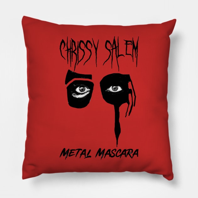 Chrissy Salem Makeup Design Pillow by Chrissy Salem Merch