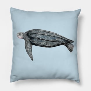 Leatherback turtle Pillow