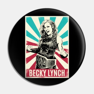 Vintage Retro Becky Lynch Pin