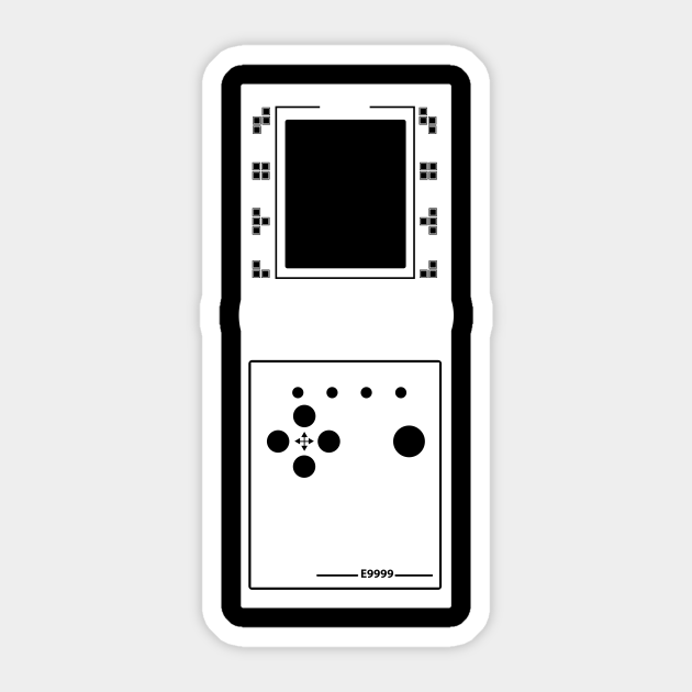 Tetris Brick Game V2 Videogames Sticker Teepublic