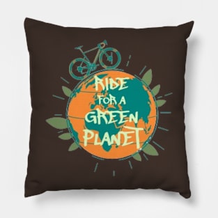 Ride For A Green Planet, Bicycle Pillow