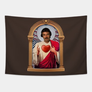 Saint Tom Selleck Tapestry