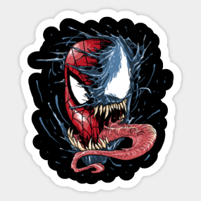 Adesivi Venom Spiderman Teepublic It