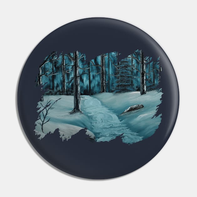 Azure Forest Pin by ShiftyPumpkin