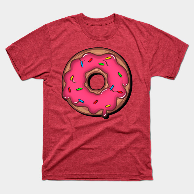 Disover Donut Style - Cartoons - T-Shirt