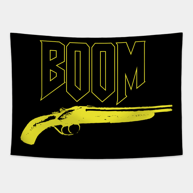 boom Tapestry by horrorshirt