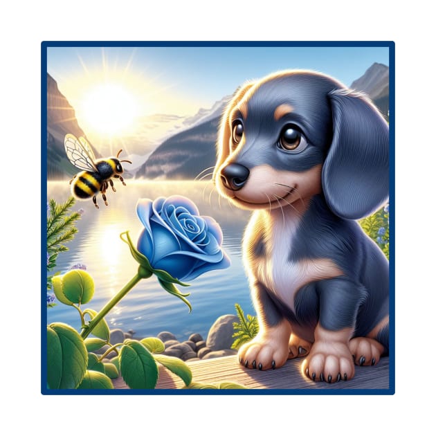 Doxie & Bee by PlayfulPandaDesigns