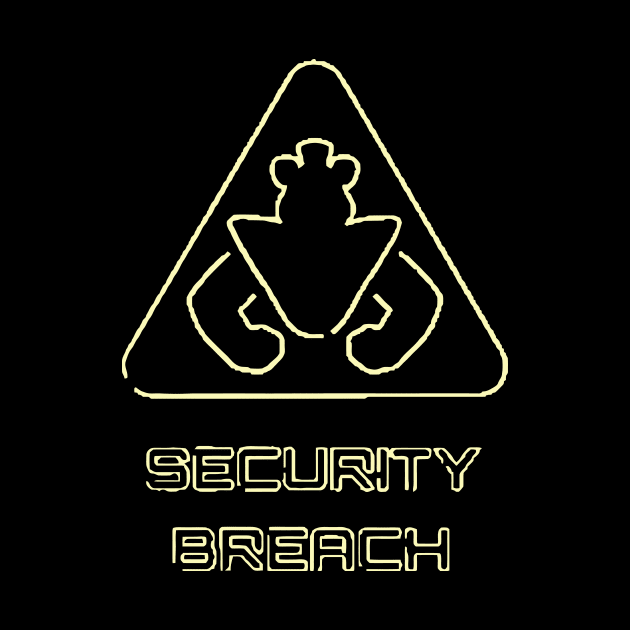 Five Nights at Freddy's Security Breach Symbol Logo by mizoneroberto