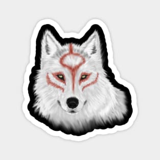 Okami Wolf - Amaterasu Magnet