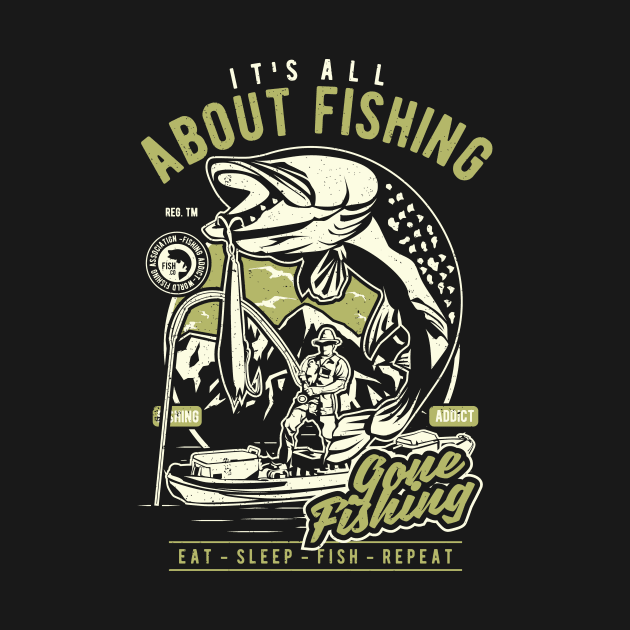 It's All About Fishing by ShopCulture