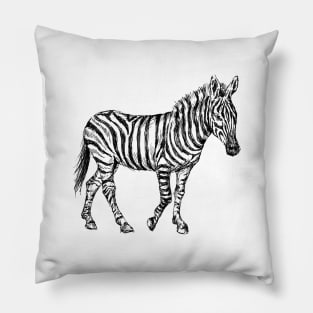 Zebra Print Pillow