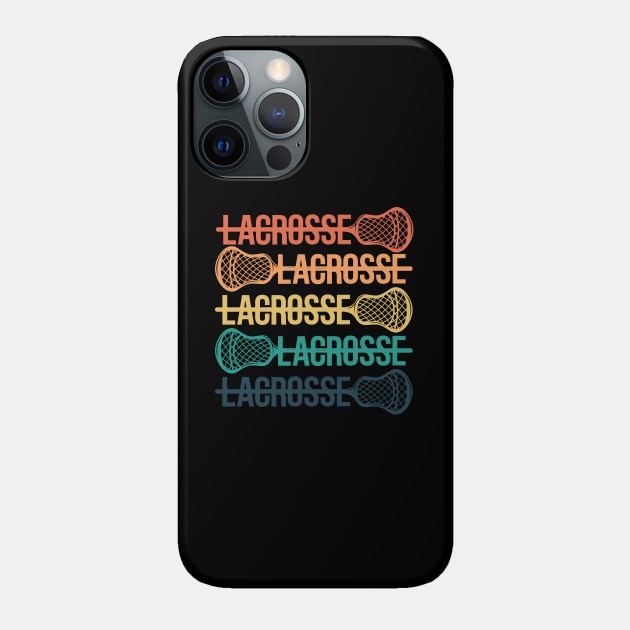 Lacrosse Retro - Lacrosse - Phone Case