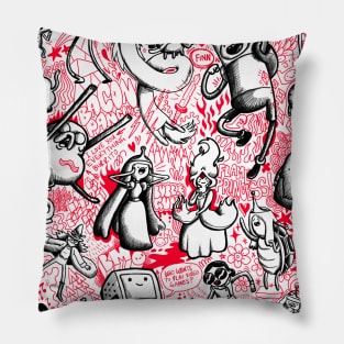 My Adventure Time Sketchbook Pillow