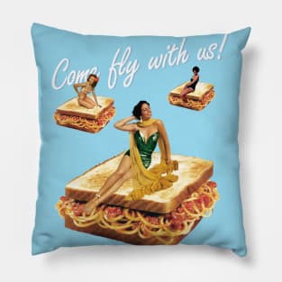 Sandwich airlines - Come fly with us! Pillow