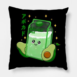 Kawaii Avocado Milk Pillow