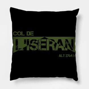 Col De L'Iseran Cycling Bike Souvenir Pillow