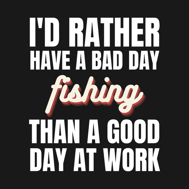 I'd Rather Have a Bad Day by Crafty Mornings