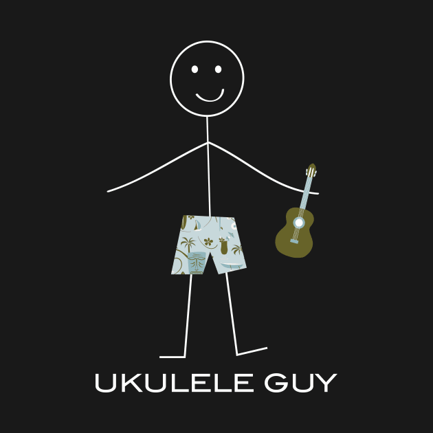 Funny Mens Ukulele Guy by whyitsme