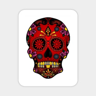 Sugar Skull 01 (Style:92) Magnet