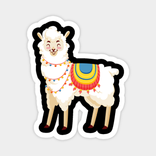 Cute Alpaca Magnet