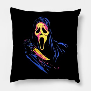 the scream full color Pillow