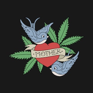 Vintage heart tattoo - Mother T-Shirt