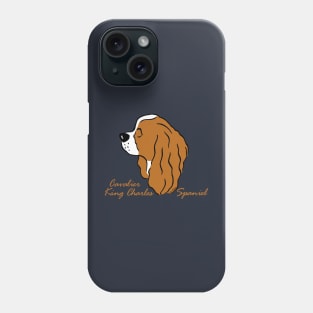 Cavalier King Charles - Silhouette Phone Case