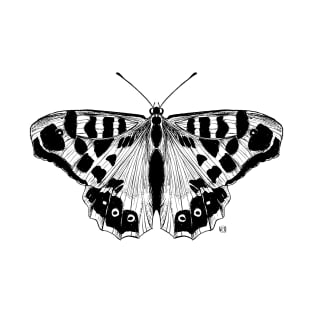 Not so real Butterfly IV black-and-white T-Shirt