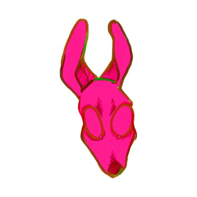 RUN RABBIT (PINK) by laynemck