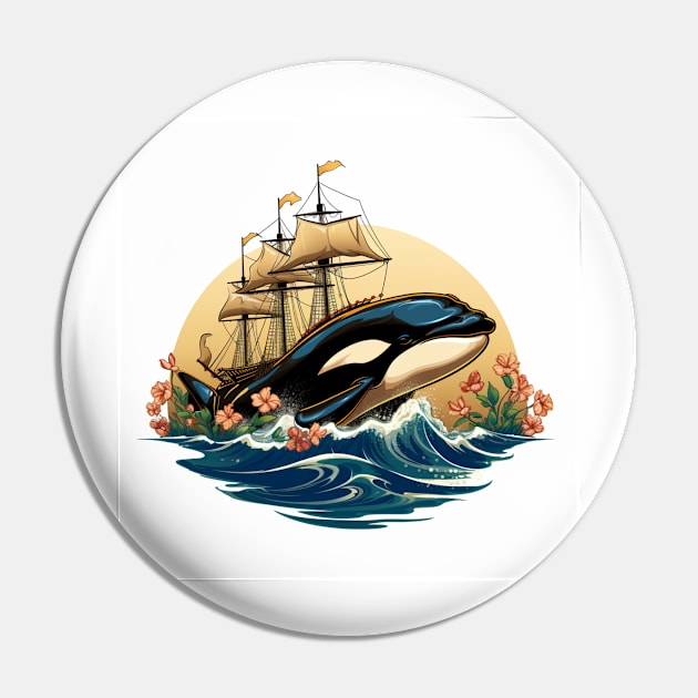 Join the Orca Uprising Pin by Liana Campbell