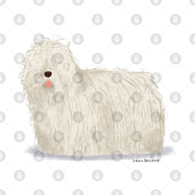 Komondor Dog by julianamotzko