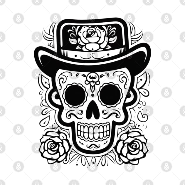 Roses of Remembrance: A Dia de Muertos Tribute by FK-UK