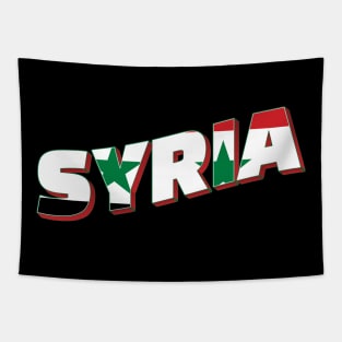 Syria Vintage style retro souvenir Tapestry