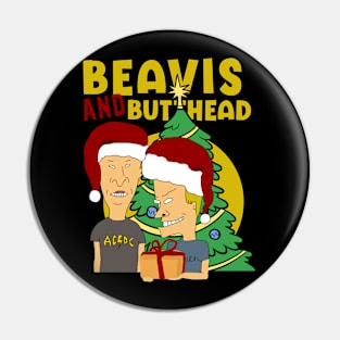 beavis christmas Pin