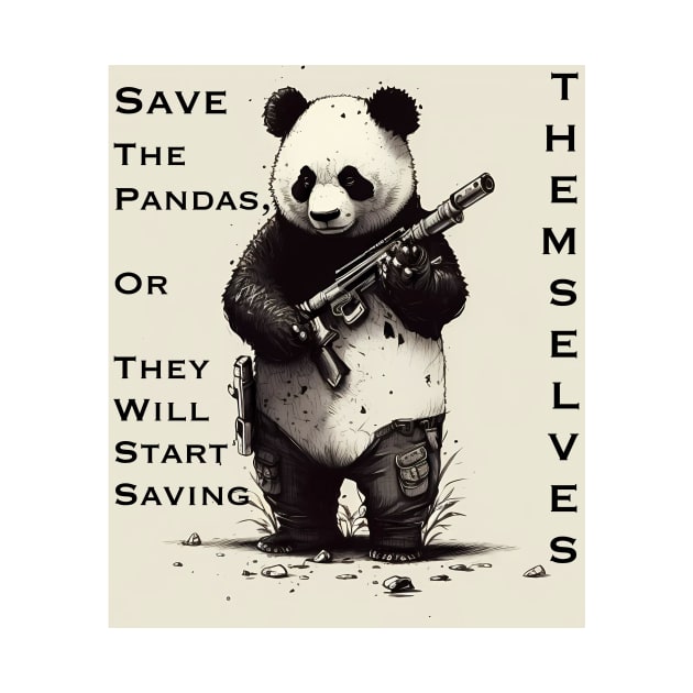 Save the pandas by NemfisArt