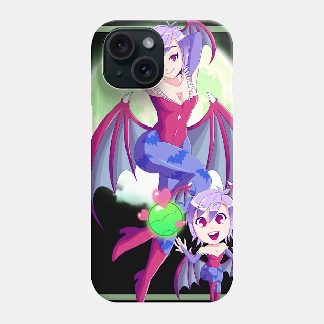 Lilith & Chibi Lilith Phone Case by SenpaiLove