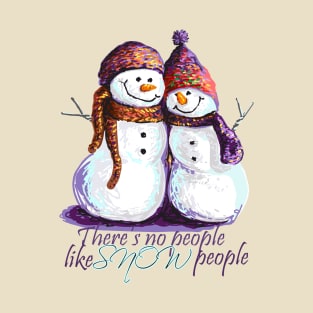 Happy Snow People T-Shirt